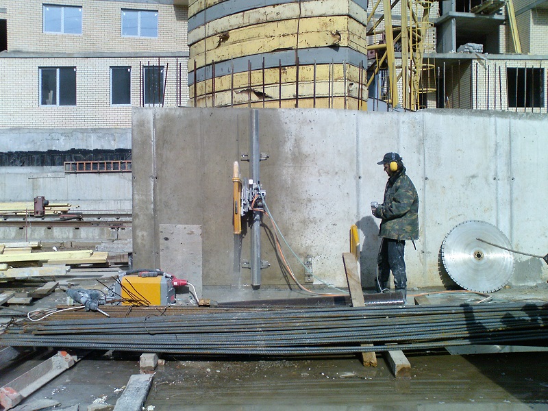 резка бетона в Одессе цена